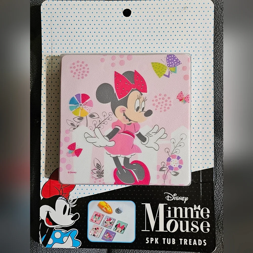 Disney Minnie Mouse 5-Pack Tub Treads